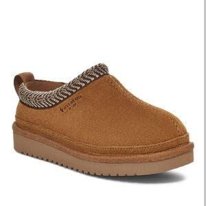 Koolaburra Tan and Brown Women's Slippers